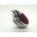 925 silver chick pin cushion L: 6 cm