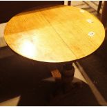 Small oak occasional table