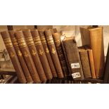 Collection of books including antiquarian Dante