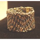 Assya London Jewellers gold woven ring size N