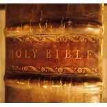 1775 Universal family Bible or Christians Devine library published by J Cooke with 100 copper plate