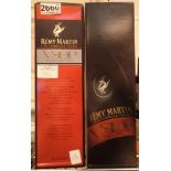 Two boxed bottles of Remy Martin VSOP Cognac