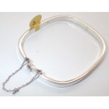 925 silver TV screen hinged bangle