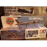 Revell Hawker Typhoon MK 1B 1:32 Airfix Avero Vulcan B MK2 1:72 Avro Lancaster B1/B111 1:48 (