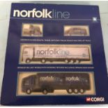 Boxed Corgi TY99143 Norfolk Line diecast model vehicle set