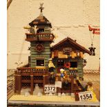 Lego 21310 The Old Fishing Store built model ( includes instruction manual )