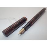 Waterman fountain pen with 14ct gold nib