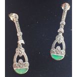 Charles Rennie Mackintosh silver earrings