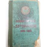 1919 copy of The Story of the 55th West Lancashire Division by Rev J O Coop DSO Liverpool Daily