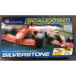 Boxed Scalextric Full Power electric racing set