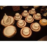 Royal Worcester tea set including plates etc