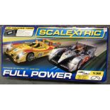 Boxed Scalextric Silverstone electric racing set