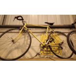 Yellow British eagle action try gents racing cycle