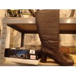 Ladies fashion size 5 brown new boxed Markon boots