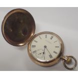 Waltham full hunter crown wind pocket watch CONDITION REPORT: This item is working