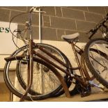 Kalkoff ladies traditional bicycle in brown