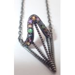 Assya London Jewellers necklace black rhodium