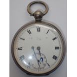 925 silver pocket watch CONDITION REPORT: This item is working at lotting.