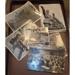 Large form Sammelwerk photographs of Adolf Hitler and three photographs 18 x 12 cm H