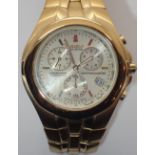 Boxed Citizen Eco Drive gents wristwatch chronograph with perpetual calendar