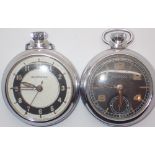 Two Ingersoll pocket watches including one Military example