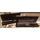 Sheaffer boxed fountain pen 1979 and a Waterman Paris example