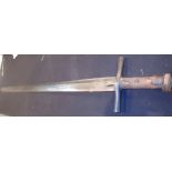 Sudanese mid 19thC war swords blade L: 88 cm