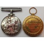 WWI medal pair to 1059 DVR J Wilson RA