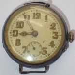 Early 925 silver military wristwatch head D: 35 mm excluding crown CONDITION REPORT: