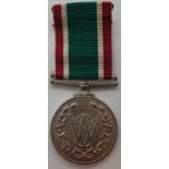 WWII cased womens voluntary service medal not inscribed