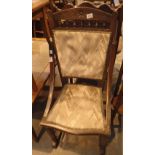 Upholstered rocking chair