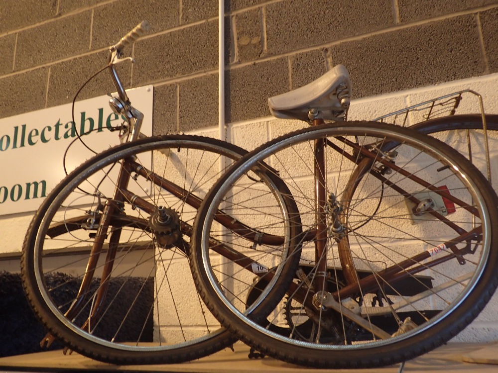 Kalkoff ladies traditional bicycle in brown