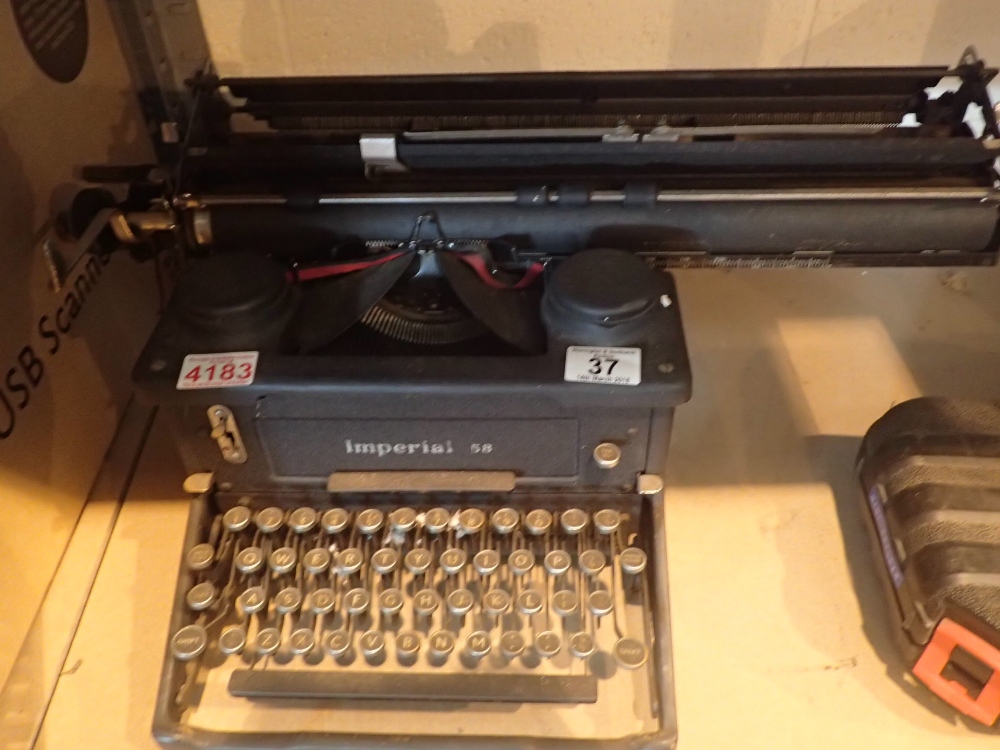 Vintage Imperial 58 typewriter