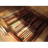 Box of CDs including Pink and Beatles