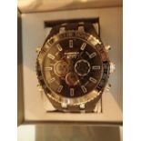 New and boxed Globenfeld gents wristwatch