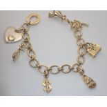 Links of London 18ct gold bracelet with