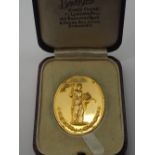 9ct gold Hovis medal Birmingham 1935 23.