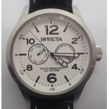 Invicta 48 mm day date wristwatch with a