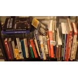 Shelf of steam railway related hardback