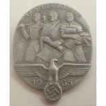German WWII Nazi day badge for 1935