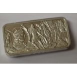 Hallmarked silver ingot for Edmond Ironside 65.