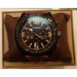 Boxed new old stock Timberland gents wristwatch on a leather strap CONDITION REPORT: