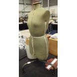 1950s Singer dressmakers dummy H: 100 cm