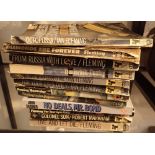 Twelve paperback James Bond books