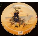 Large Royal Doulton Long John Silver charger D: 34 cm