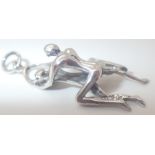 925 silver erotic pendant