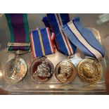 Northern Ireland campaign medal national service and Golden Jubilee medals and a UN example ( not