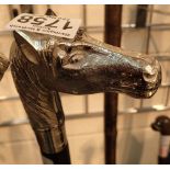 Horses head walking stick