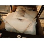 Box of 100+ mixed etchings and engravings