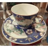 Chinese tea bowl and cup and saucer